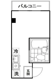 リプロン西小山【2階】の間取り