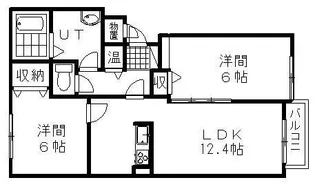 ソフィアガーデン【3階】の間取り