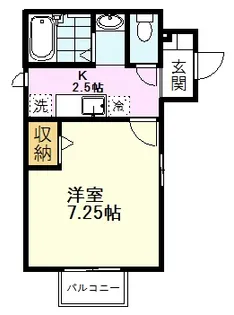 マルグリットAB【1階】の間取り