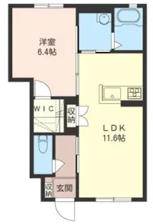 ISHIKAWA HILLS II【1階】の間取り