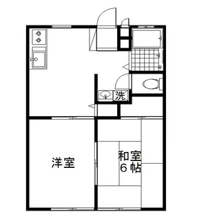 ソレイユ羽根沢【2階】の間取り