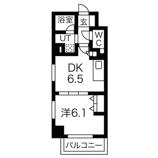 エムエー大口マンション【5階】の間取り