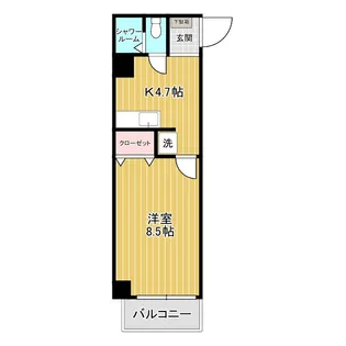 Ameku hills【4階】の間取り
