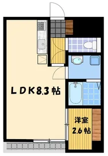 GS山王【3階】の間取り