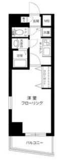 メゾン・ド・ヴィレ高輪【8階】の間取り