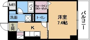 Pronity Hill【8階】の間取り