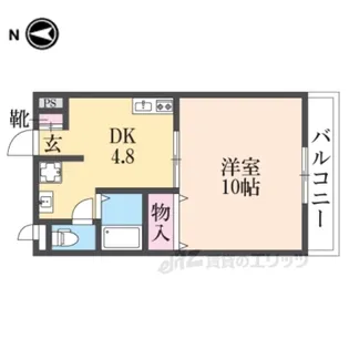 プレール【1階】の間取り