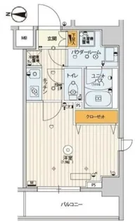 スカイコートパレス錦糸町II【3階】の間取り