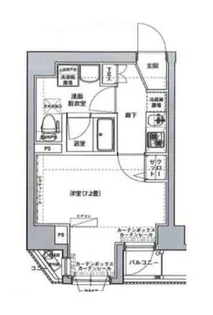アイル秋葉原North弐番館【2階】の間取り