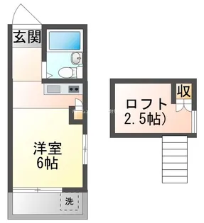 パンドラ【2階】の間取り