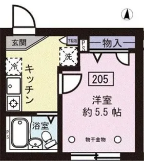 サクラハイツ【2階】の間取り