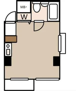 クリオ蒔田壱番館【4階】の間取り
