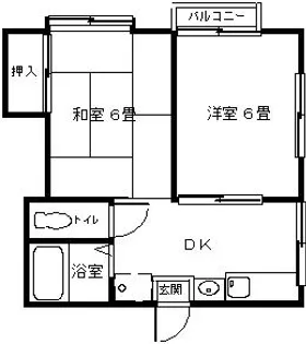 アートインMMI【2階】の間取り
