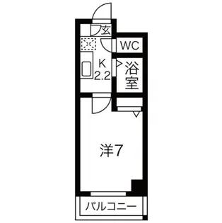 CASSIA浦安【4階】の間取り