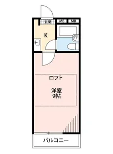 アミスターII【1階】の間取り