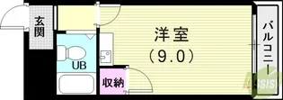 ミュゼ大蔵谷【3階】の間取り