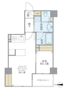 リックスα【5階】の間取り