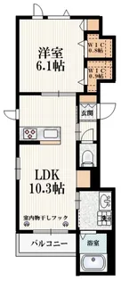 ブリランテ三宿【3階】の間取り