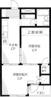 グリーンハイツ本郷【1階】の間取り