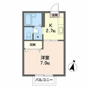 セフィラ・エイ【2階】の間取り