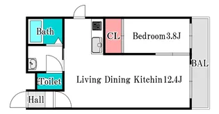 グレーシア【1階】の間取り