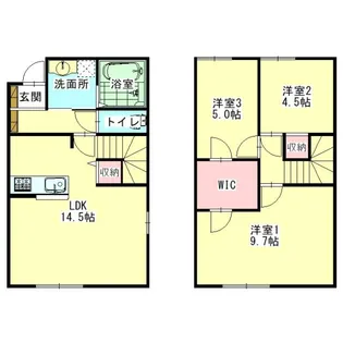 メゾンド鈴鹿の間取り