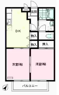 アレック【1階】の間取り