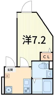 メゾン新柴又駅前【1階】の間取り