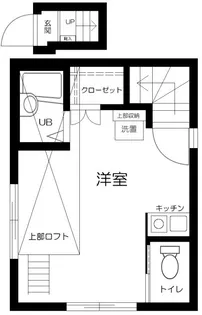 MiraiIII祐天寺【2階】の間取り