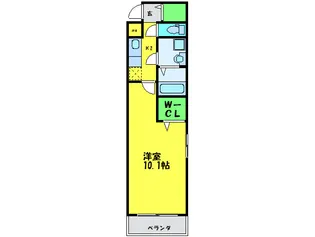 フジパレス堺香ヶ丘ノース【3階】の間取り