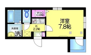 Brunfelsia ブルンフェルシア【3階】の間取り