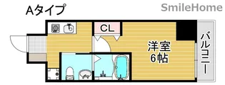 グランパシフィック花園北【2階】の間取り