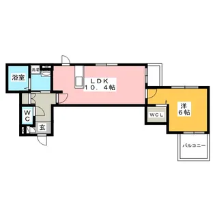 Comfort Hiro【3階】の間取り