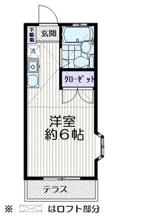 エルセリート戸田【1階】の間取り