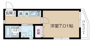 NSGATE亀有【1階】の間取り