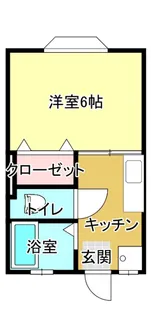 メゾン富貴【2階】の間取り