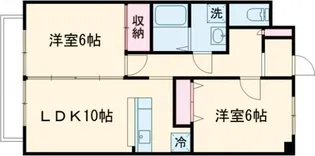 シティパルスギモトIII【3階】の間取り