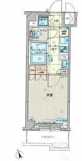 ルーブル仲六郷弐番館【4階】の間取り