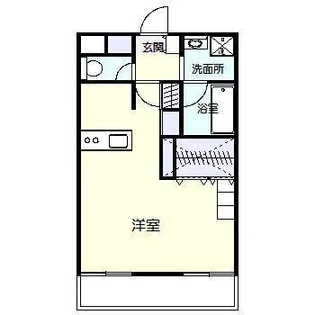 Myzrefeel曽師 prussian portside【4階】の間取り