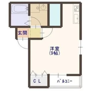 アルクレア加古川【1階】の間取り
