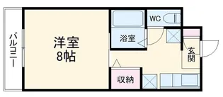 コート・ラ・セーヌ【2階】の間取り