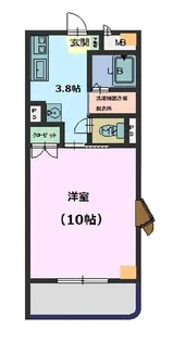 スターライトヒルズ【4階】の間取り