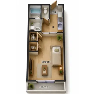 ザ トマト【2階】の間取り