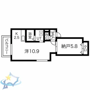 Prime2.1【9階】の間取り