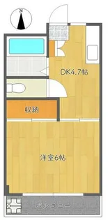 第2コーポマキ【1階】の間取り