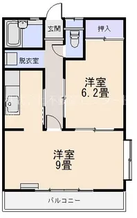 グリーンコーポラス3【2階】の間取り