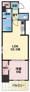 ミラージュパレス本町Depart【3階】の間取り