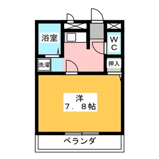 エスアールヒロミ荘【2階】の間取り