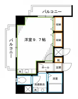 中野坂上かんよう荘【2階】の間取り