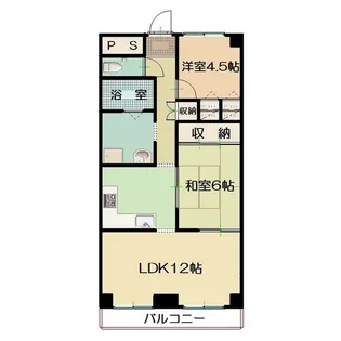 グランドハイツ向之芝(0002567)【4階】の間取り